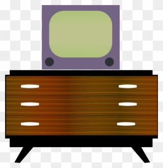 Dresser Clipart Furnature Vector Free Download - Furniture - Png Download