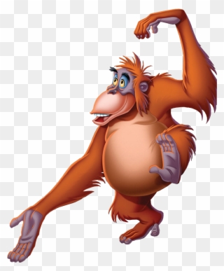 King Louie - Jungle Book Characters Clipart