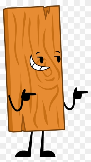 Planks Clipart Wooden Stick - Bfdi Plank - Png Download