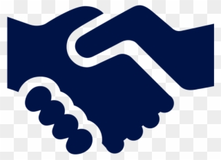 Introductions To International Investors - Handshake Icon Black And White Clipart