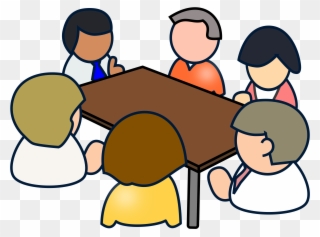 Diverse Meeting By J4p4n - Clip Art Meetings - Png Download