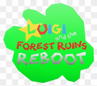 Luigi And The Forest Ruins Rebooted Clipart