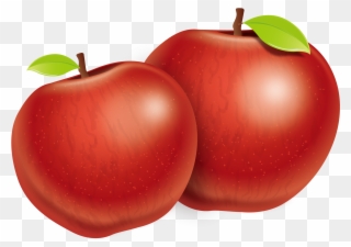Great Download Tomato Apple Plum Two Fuji Vector Apples - Apple Vector Png Clipart