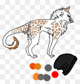 Snow Leopard / Wolf Gender - Dog Catches Something Clipart