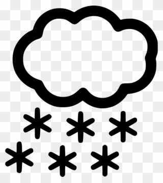 Snowing App Svg Png Icon Free Download - Snow And Rain Icon Clipart