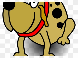 Fat Dog Cliparts - Purple Cartoon Dog - Png Download