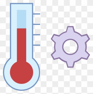 Thermometer Automation Icon - Process Clipart Transparent - Png Download