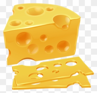 Gruyxe Re Sandwich Blocks Of Gruyxere And - Cheese Clip Art - Png Download