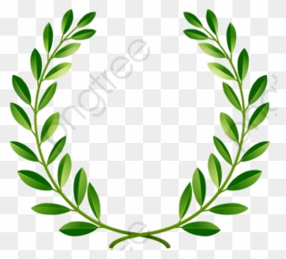 Greenpeace Olive Branch - Green Laurel Wreath Png Clipart
