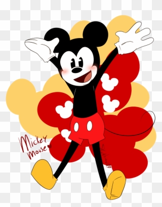 Hot Dog Clipart Mickey Mouse - Cartoon - Png Download
