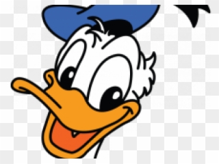 Drawn Donald Duck Simple - Donald Duck Drawing Easy Clipart