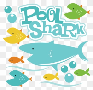 Pool Shark Svg Files For Scrapbooking Fish Svg File - Png Clipart Shark Png Transparent Png