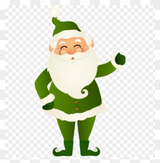 Free Png Santa Helper Png - Jingle Bell Santa Claus Clipart