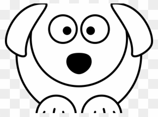 Dog Faces Coloring Pages Free Black And White Cartoon - Cartoon Dog Coloring Pages Clipart