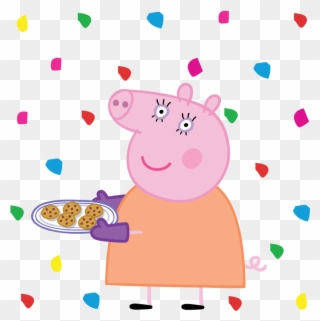 Mummy Pig Daddy Pig George Pig Granny Pig - Imagens Da Mamãe Pig Clipart