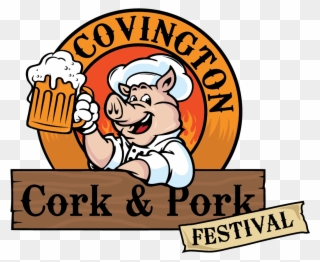2019 Cork And Pork T-shirts - Pork Logo Clipart