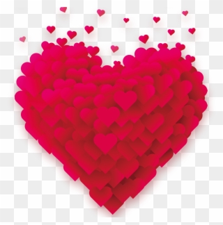 Love Heart Happiness Valentines Day Whatsapp - Imagem De Coraçoes Apaixonados Clipart