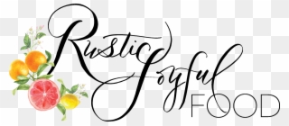 Rustic - Joyful - Food - Joy Clipart - Calligraphy - Png Download