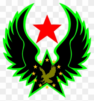 Eagle Star Hero Clip Art - Star Wing Png Transparent Png