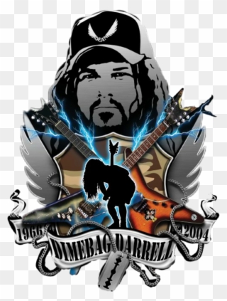 Dime Sticker - Dimebag Darrell Clipart