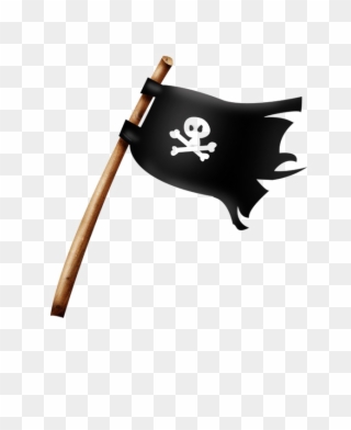 Pirate Flag Png Hd Quality - Drapeau Pirate Clipart Transparent Png