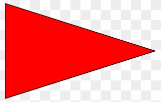 Red Flag Warning Png - Right Red Arrow Png Clipart