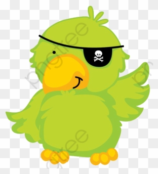 Pirate Clipart Parrot - Pirata Png Transparent Png