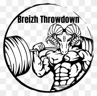 Breizh Throwdown - Bodybuilding Clipart