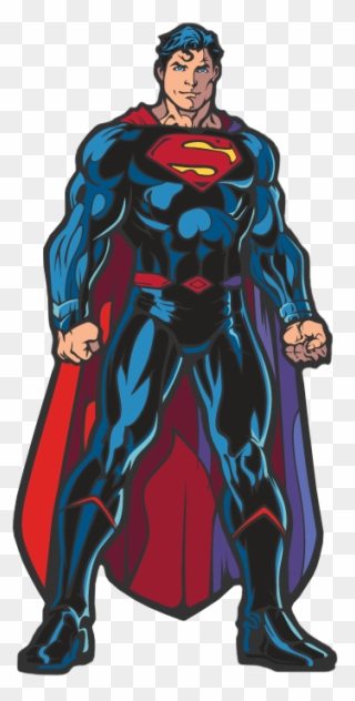 Superman Figpin Clipart
