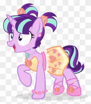 Easter Vector Hally - My Little Pony Starlight Glimmer Dress Clipart