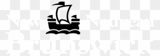 New Brunswick Logo Black And White - New Brunswick Clipart