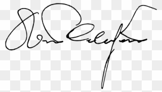 Adriano Celentano Signature Full - Line Art Clipart