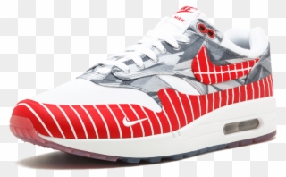 Ah7740 100 5 3 - Nike Air Max 1 Lhm White Neutral Grey University Red Clipart