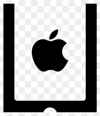 Ipad Clipart Iphone Outline - Apple - Png Download
