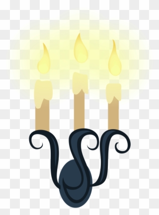 Artist Zutheskunk Traces Candle Holder Fire - Candle Mlp Cutie Marks Clipart