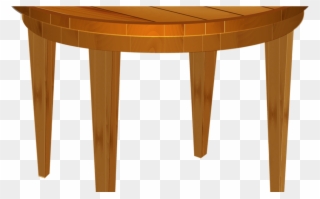Cartoon Wood Wooden Thing Round Png Carrie - Round Wooden Table Clipart Transparent Png