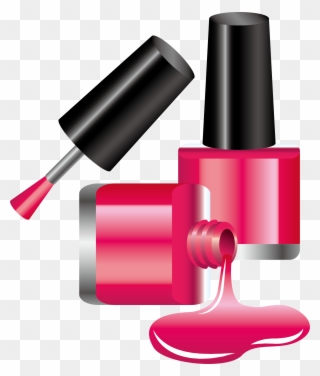 Cosmetics, Nail Polish, Manicure, Pink Png Image With - Esmalte De Uñas Animado Clipart