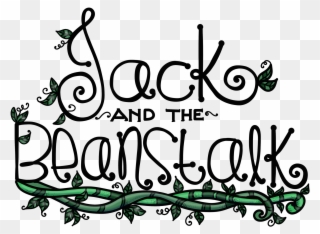 Traditional Tales Jack And The Beanstalk - Calligraphy Clipart