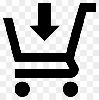 Cart Arrow Down Comments , Png Download Clipart