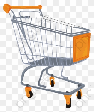 Supermarket Shopping Cart Shopping Cart Clipart Customer - Shopping Cart - Png Download