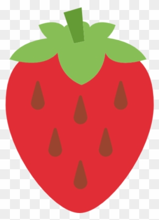 Raw Food - Strawberry Icon Clipart