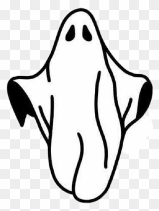 #grunge #goth #ghost #aesthetic #freetoedit - Ghost Drawing Tattoo Clipart