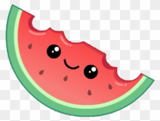 Watermelon Sticker - Watermelon Emoji Png Clipart