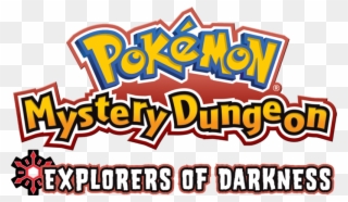 #explorers Of Darkness Logo En From The Official Artwork - Pokemon Mystery Dungeon Clipart