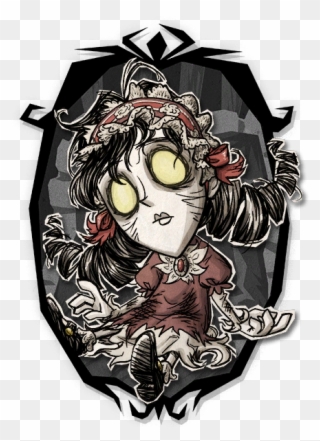 Willow Haunteddoll Oval - Willow Don T Starve Skins Clipart