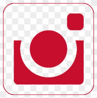 Facebook Red , Instagram Red - Circle Clipart