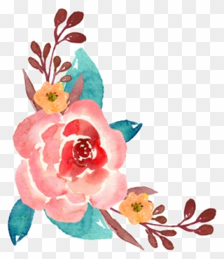 Hand-painted Flower Free Illustration - Watercolor Painting Clipart