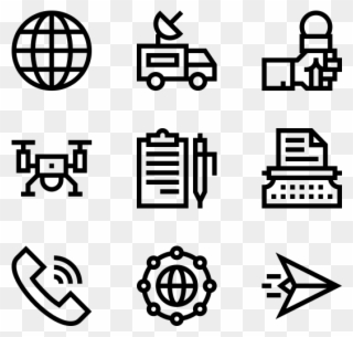 News And Journal - Copywriter Icon Clipart