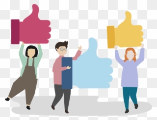 People-img - People Thumbs Up Vector Clipart