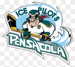 Pensacola Ice Pilots Logo Png Transparent - Pensacola Ice Pilots Clipart